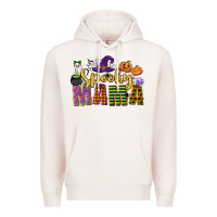 Pale Pink spooky mama Premium Hoodie - CowGirlArtShop
