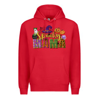 Red spooky mama Premium Hoodie - CowGirlArtShop