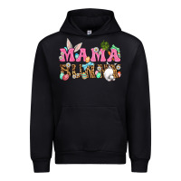 Black Western Mama Bunny Urban Hoodie - BundleAndBundleShop