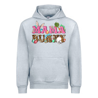 Heather Grey Western Mama Bunny Urban Hoodie - BundleAndBundleShop
