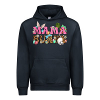 Navy Western Mama Bunny Urban Hoodie - BundleAndBundleShop