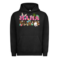 Pigment Black Western Mama Bunny Urban Hoodie - BundleAndBundleShop
