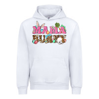 White Western Mama Bunny Urban Hoodie - BundleAndBundleShop