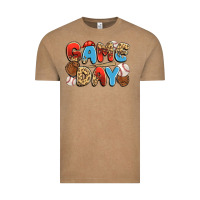 Vintage Coffee game day baseball Vintage Tee - JahusDesignShop