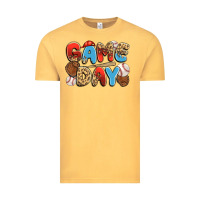 Vintage Mustard game day baseball Vintage Tee - JahusDesignShop