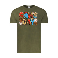 Vintage Olive game day baseball Vintage Tee - JahusDesignShop