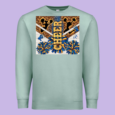 Cheer Premium Sweatshirt Designed By Tumblerdesignbyshophia