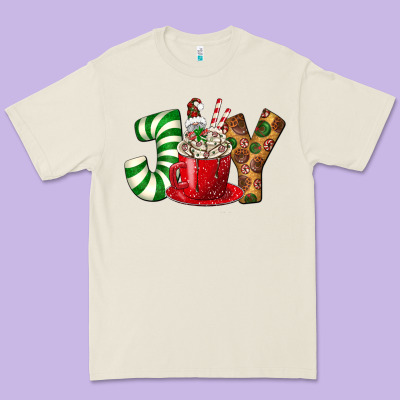 Joy Premium Tee Designed By Bundleandbundleshop
