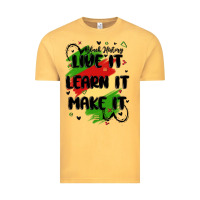 Vintage Mustard 365 days Vintage Tee - MaliasSmallBusiness