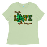 Matcha For The Love Of The Dragons Ladies Tee - RanaPortraitStore