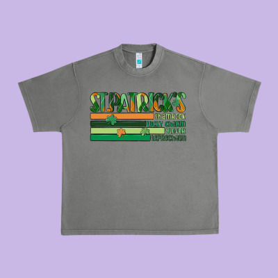 St. Patrick's Day Urban Heavy Tee Designed By Maliassmallbusiness