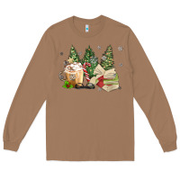 Toasted Coconut christmas coffee and book Long Sleeve Tee - MaliasSmallBusiness