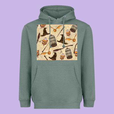 Wizard Items Heavyweight Hoodie Designed By Tumblerdesignbyshophia
