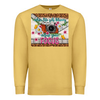 Antique Gold when life gets blurry adjust your focus Premium Sweatshirt - TumblerDesignByShophia