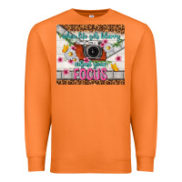 Carrot when life gets blurry adjust your focus Premium Sweatshirt - TumblerDesignByShophia