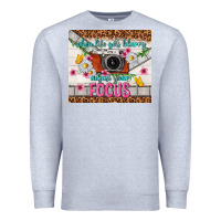 Heather Grey when life gets blurry adjust your focus Premium Sweatshirt - TumblerDesignByShophia