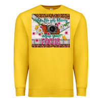 Lemon when life gets blurry adjust your focus Premium Sweatshirt - TumblerDesignByShophia