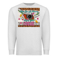 Oatmeal Heather when life gets blurry adjust your focus Premium Sweatshirt - TumblerDesignByShophia