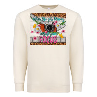 Sandshell when life gets blurry adjust your focus Premium Sweatshirt - TumblerDesignByShophia