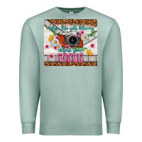 Seafoam when life gets blurry adjust your focus Premium Sweatshirt - TumblerDesignByShophia