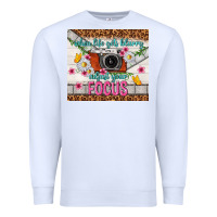 White when life gets blurry adjust your focus Premium Sweatshirt - TumblerDesignByShophia