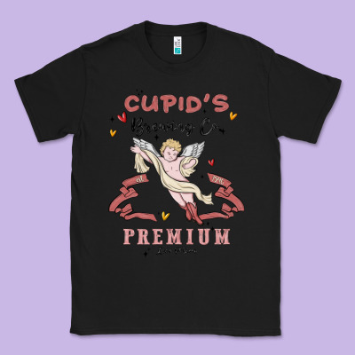 Cupids Brewing Company Classic Tee Designed By Maliassmallbusiness