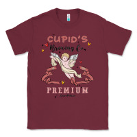 Burgundy cupids brewing company Classic Tee - MaliasSmallBusiness