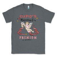 Charcoal Heather cupids brewing company Classic Tee - MaliasSmallBusiness