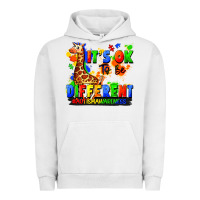 Pigment Lunar Rock it's ok to be different autism awareness Urban Hoodie - FaDigitalArtStudio