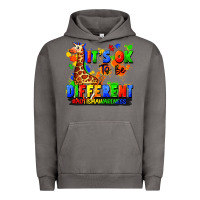 Pigment Tornado it's ok to be different autism awareness Urban Hoodie - FaDigitalArtStudio