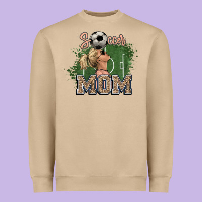 Soccer Mom Heavyweight Sweatshirt Designed By Nancycooperartshop