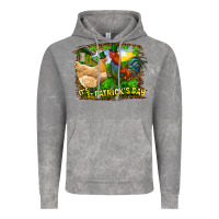 Cloud Rock It's St. Patrick's Day Rooster And Chicken Vintage Hoodie - RanaPortraitStore