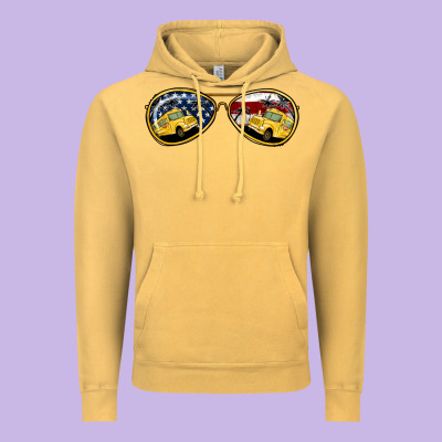 Bus Driver American Sunglasses Vintage Hoodie Designed By Jasminsmagicworld