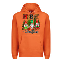Carrot merry christmas gnomes Premium Hoodie - CowGirlArtShop