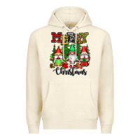 Sandshell merry christmas gnomes Premium Hoodie - CowGirlArtShop