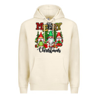 Tofu merry christmas gnomes Premium Hoodie - CowGirlArtShop