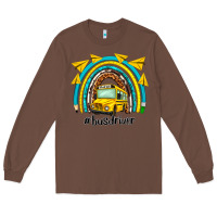 Chestnut bus driver rainbow Long Sleeve Tee - NancyCooperArtShop