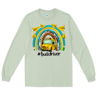 Matcha bus driver rainbow Long Sleeve Tee - NancyCooperArtShop