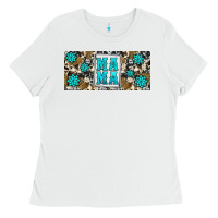 White western cowhide mama 16oz libbey glass Ladies Tee - HRA Design Shop
