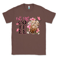 Chestnut but first coffee floral Classic Tee - JahusDesignShop