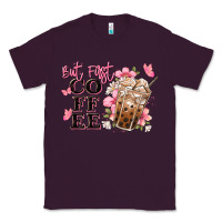 Plum but first coffee floral Classic Tee - JahusDesignShop