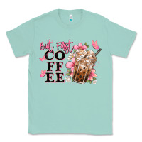 Seafoam but first coffee floral Classic Tee - JahusDesignShop