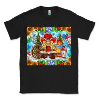 Black Christmas cowboy gnome Classic Tee - CowhideDigitalArt