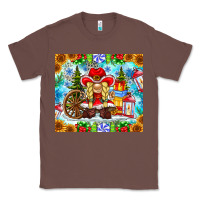 Chestnut Christmas cowboy gnome Classic Tee - CowhideDigitalArt
