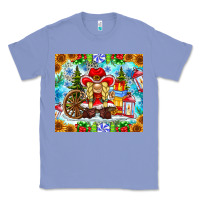 Colony Blue Christmas cowboy gnome Classic Tee - CowhideDigitalArt