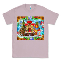 Lilac Christmas cowboy gnome Classic Tee - CowhideDigitalArt