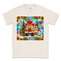 Natural Christmas cowboy gnome Classic Tee - CowhideDigitalArt