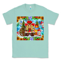 Seafoam Christmas cowboy gnome Classic Tee - CowhideDigitalArt
