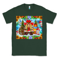 Sports Green Christmas cowboy gnome Classic Tee - CowhideDigitalArt