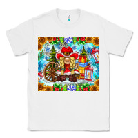 White Christmas cowboy gnome Classic Tee - CowhideDigitalArt